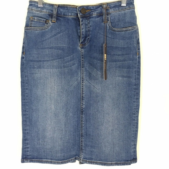 kut from the kloth jean skirt